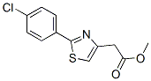 2-(4-Chlorophenyl)-4-thiazoleacetic acid methyl ester CAS#: 17969-38-9
