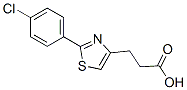 2-(4-Chlorophenyl)-4-thiazolepropionic acid CAS#: 23856-05-5