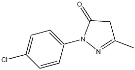 2-(4-Chlorophenyl)-5-methyl-2,4-dihydro-3H-pyrazole-3-one CAS#: 100553-83-1