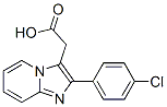 2-(4-Chlorophenyl)imidazo[1,2-a]pyridine-3-acetic acid CAS#: 17745-06-1