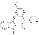 2-[(4-Ethylphenyl)-phenylacetyl]-indan-1,3-dione CAS#: 110882-80-9