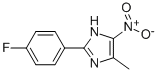 2-(4-FLUORO-PHENYL)-4-METHYL-5-NITRO-1H-IMIDAZOLE CAS#: 104575-41-9