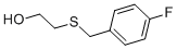 2-[(4-FLUOROBENZYL)THIO]ETHANOL CAS#: 203303-04-2