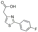 2-(4-FLUOROPHENYL)-1,3-THIAZOL-4-YL]ACETIC ACID CAS#: 17969-24-3