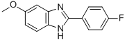 2-(4-FLUOROPHENYL)-5-METHOXY-1H-BENZO[D]IMIDAZOLE CAS#: 20100-21-4