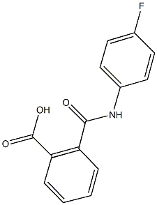 2-[(4-FLUOROPHENYL)CARBAMOYL]-BENZOIC ACID CAS#: 19336-77-7