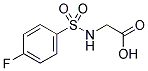 2-([(4-FLUOROPHENYL)SULFONYL]AMINO)ACETIC ACID CAS#: 13029-71-5