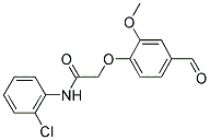 2-(4-FORMYL-2-METHOXYPHENOXY) ACETIC ACID, N-(2-CHLOROPHENYL)AMIDE CAS#: 247592-73-0