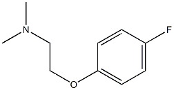 2-(4-Fluorophenoxy)-N,N-diMethylethanaMine CAS#: 2401-45-8