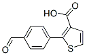2-(4-Formylphenyl)thiophene-3-carboxylic acid CAS#: 222180-26-9