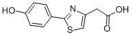 [2-(4-HYDROXY-PHENYL)-THIAZOL-4-YL]-ACETIC ACID CAS#: 23551-34-0