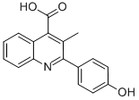 2-(4-HYDROXYPHENYL)-3-METHYL-4-QUINOLINECARBOXYLIC ACID CAS#: 107419-49-8
