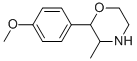 2-(4-METHOXY-PHENYL)-3-METHYL-MORPHOLINE CAS#: 100369-95-7