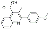 2-(4-METHOXYPHENYL)-3-METHYLQUINOLINE-4-CARBOXYLIC ACID CAS#: 108717-24-4