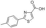 2-(4-METHYLPHENYL)-1,3-THIAZOLE-4-CARBOXYLIC ACID CAS#: 17228-99-8