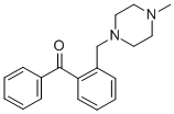 2-(4-METHYLPIPERAZINOMETHYL)BENZOPHENONE CAS#: 24088-65-1