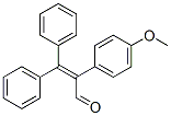 2-(4-Methoxyphenyl)-3,3-diphenylacrylaldehyde CAS#: 16384-67-1
