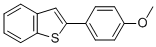 2-(4-Methoxyphenyl)benzothiophene CAS#: 27884-09-9