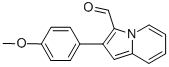 2-(4-Methoxyphenyl)indolizine-3-carboxaldehyde CAS#: 101624-26-4