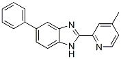 2-(4-Methyl-2-pyridyl)-5-phenyl-1H-benzimidazole CAS#: 14040-57-4