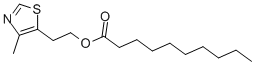 2-(4-Methyl-5-thiazolyl)ethyl decanoate CAS#: 101426-31-7