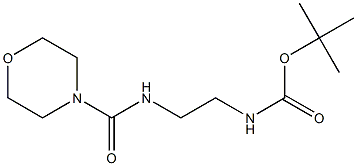 [2-[(4-Morpholinylcarbonyl)aMino]ethyl]-carbaMic acid, 1,1-diMethylethyl ester CAS#: 215654-61-8