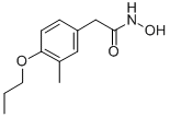 2-(4-Propoxy-3-methylphenyl)acetohydroxamic acid CAS#: 23142-39-4