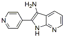 2-(4-Pyridyl)-1H-pyrrolo[2,3-b]pyridin-3-amine CAS#: 23616-68-4
