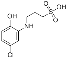 2-(4-SULFOPROPYLAMINO)-4-CHLOROPHENOL CAS#: 109622-41-5