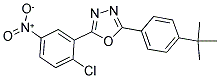 2-[4-(TERT-BUTYL)PHENYL]-5-(2-CHLORO-5-NITROPHENYL)-1,3,4-OXADIAZOLE CAS#: 243644-28-2