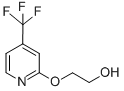 2-([4-(TRIFLUOROMETHYL)-2-PYRIDYL]OXY)ETHAN-1-OL CAS#: 257295-59-3