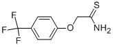 2-[(4-TRIFLUOROMETHYL)PHENOXY]ETHANETHIOAMIDE CAS#: 19432-91-8