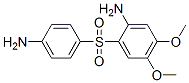 2-(4-aminophenyl)sulfonyl-4,5-dimethoxy-aniline CAS#: 109351-13-5