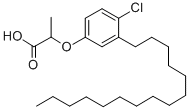 2-(4-chloro-3-pentadecyl-phenoxy)propanoic acid CAS#: 111254-00-3