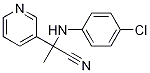 2-(4-chloro-phenylamino)-2-pyridin-3-yl-propionitrile CAS#: 100331-49-5
