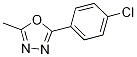 2-(4-chlorophenyl)-5-Methyl-1,3,4-oxadiazole CAS#: 22815-98-1