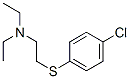 2-(4-chlorophenylthio)triethylamine CAS#: 14214-33-6