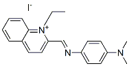 2-[[[4-(dimethylamino)phenyl]imino]methyl]-1-ethylquinolinium iodide CAS#: 21584-04-3