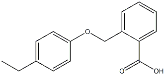 2-((4-ethylphenoxy)Methyl)benzoic acid CAS#: 244219-99-6