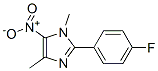 2-(4-fluorophenyl)-1,4-dimethyl-5-nitro-imidazole CAS#: 104575-25-9