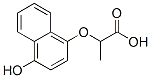 2-(4-hydroxy-1-naphthyloxy)propionic acid CAS#: 10154-97-9