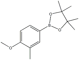 2-(4-methoxy-3-methylphenyl)-4,4,5,5-tetramethyl-1,3,2-dioxaborolane CAS#: 214360-63-1