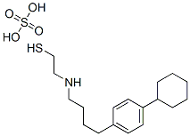 2-[4-(p-Cyclohexylphenyl)butyl]aminoethanethiol sulfate CAS#: 21224-64-6