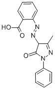 2-[(4,5-dihydro-3-methyl-5-oxo-1-phenyl-1H-pyrazol-4-yl)azo]benzoic acid CAS#: 2898-84-2