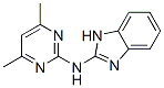 2-(4,6-Dimethyl-2-pyrimidinylamino)-1H-benzimidazole CAS#: 19206-90-7