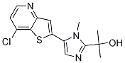 2-(5-(7-chlorothieno[3,2-b]pyridin-2-yl)-1-Methyl-1H-iMidazol-2-yl)propan-2-ol CAS#: 225385-10-4