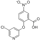 2-[(5-CHLORO-3-PYRIDYL)OXY]-5-NITROBENZOIC ACID CAS#: 239081-09-5
