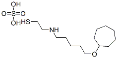 2-[(5-Cycloheptyloxypentyl)amino]ethanethiol sulfate CAS#: 21224-45-3