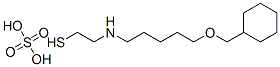 2-[5-(Cyclohexylmethoxy)pentyl]aminoethanethiol sulfate CAS#: 21224-41-9