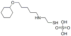 2-[[5-(Cyclohexyloxy)pentyl]amino]ethanethiol sulfate CAS#: 21209-25-6